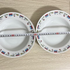 スヌーピー スープ皿   2枚の画像