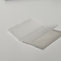 無印良品　ポリプロピレンカードケース・ダブル 約３０枚収納の画像