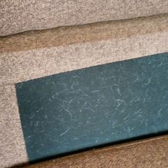 ソファセット/2人・コーナー・1人・オットマンの4点セット/置き方自由・少々難ありの画像