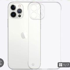 iPhone14pro クリアケース 画面レンズ保護 ソフト ワイヤレス充電対応の画像