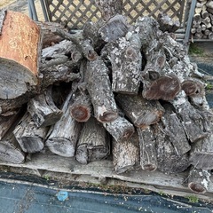 薪、原木の画像