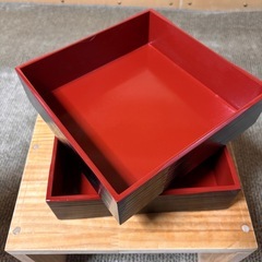 重箱　レトロの画像