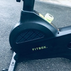  FITBOX LITE フィットネスバイク FBX-001B_01 エアロバイクの画像