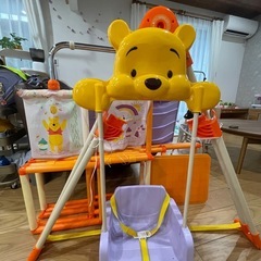 【美品】プーさん　　ジャングルジム　　ブランコ　鉄棒の画像