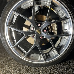 20インチ BBSアルミホイール タイヤ付 245/35R20 FORGEDの画像