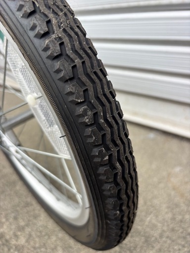 【春のサイクルフェア】　☆前後良品中古タイヤ☆   16インチ折り畳み自転車　防犯登録料込価格︎‼︎