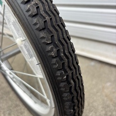 【年末セール‼︎】　☆前後良品中古タイヤ☆   16インチ折り畳み自転車　防犯登録料込価格︎‼︎の画像