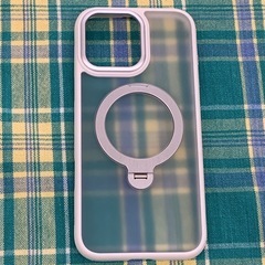 美原店 未使用 iPhone16ProMax ダブルリング付き スマホケース　ホワイトの画像