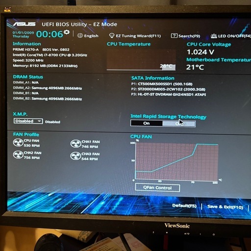 gtx1070ti i7 8700cpu ゲーミングpc 