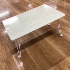 ミニ折りたたみテーブル【町田市再生家具】1225の画像