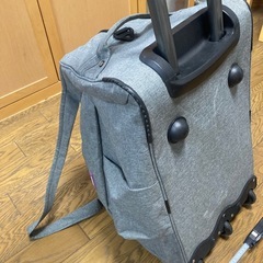 ボストン型大容量 ボストンキャリーバッグ 旅行かばん 1泊2日 折りたたみ式 キャリーバッグ の画像