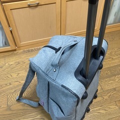 ボストン型大容量 ボストンキャリーバッグ 旅行かばん 1泊2日 折りたたみ式 キャリーバッグ の画像