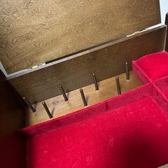 【取引終了】レトロ　アンティーク　手芸箱の画像