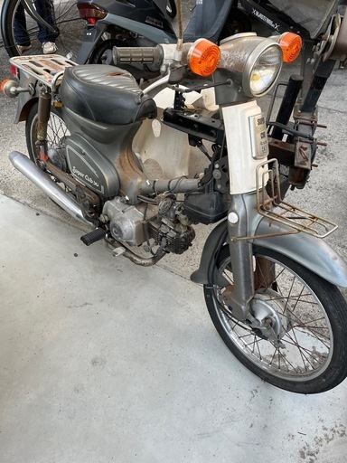 レトロバイク　スーパーカブc50