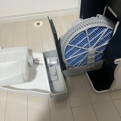 富士通ゼネラル 加湿脱臭機 PLAZION DAS-303R-W 2024年製 美品（加湿未使用）の画像