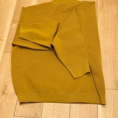 新品未使用　ハーフzipニット　メンズ　大きめ　XL タグ付の画像