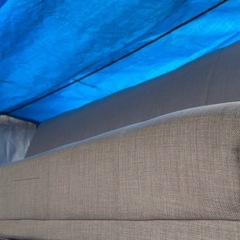 【0円・無料】ソファーベッド／幅180cm・リクライニング式の画像