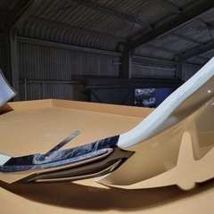 プリウス後期　純正モデリスタ　フロント　(キズあり)の画像