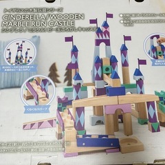 シンデレラ城　積み木の画像