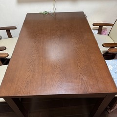 ダイニングコタツセットの画像