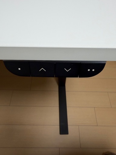 IKEA 電動昇降デスク MITTZON ミットゾーン 160×80｜白×黒｜定価5.3万｜引き取り限定