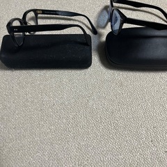 jinsメガネフレーム とライトカラーサングラスのセットの画像