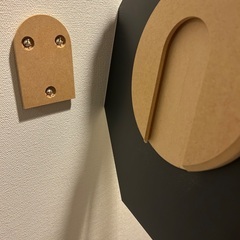 壁掛け 八角鏡の画像