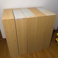 スリム本棚　5個の画像