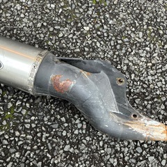 ZZ、レッツ2用マフラーの画像