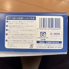 【未使用】ガラスコップ5個組　日本製の画像