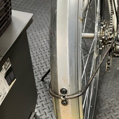 【年末セール一台限り！】リユース品　あさひ レガフィーノ 26インチ6段変速オートライト　ホワイトの画像