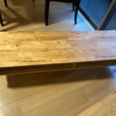 木製テレビ台の画像