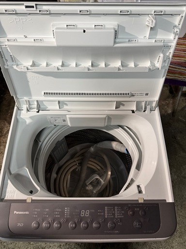 パナソニック 全自動洗濯機 洗濯 7kg ビッグウェーブ洗浄 バスポンプ