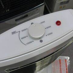 YAMAZEN/ヤマゼン カーボンヒーター 2019年製 ツインヒートPLUS 遠赤外線 電気ストーブ DBC-J122 ホワイト 札幌 手稲の画像