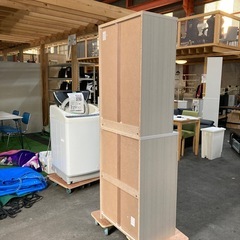 食器棚　白木目調の画像