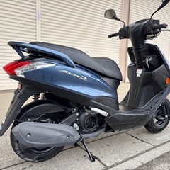 ⭐️アクシスZ125.FI❗️リコール修理済⭐️自賠責R9/3付⭐️シート張り替え・プラグ・オイル新品⭐️原付2種スクーター⭐️の画像