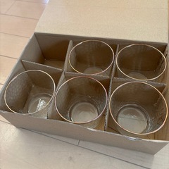 霧島のガラスコップ5個組の画像