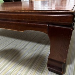 けやきの座卓の画像