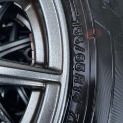 155/65R14スタッドレスホイールセットの画像