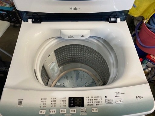 2021年製　ハイアール　全自動洗濯機　5.5kg