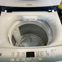 2021年製　ハイアール　全自動洗濯機　5.5kgの画像