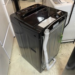 YAMADA 5.5kg簡易乾燥付洗濯機 YWM-T55LK 2024年製 中古の画像