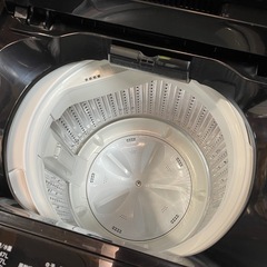 YAMADA 5.5kg簡易乾燥付洗濯機 YWM-T55LK 2024年製 中古の画像