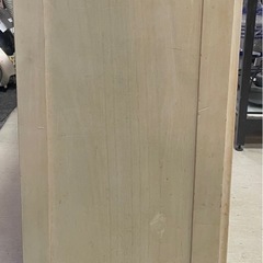 4分別ダストボックス付きキッチンカウンター（ホワイトウォッシュ）の画像