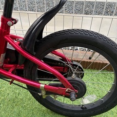 CHEVROLET シボレー 子供用自転車 16インチ レッド カゴ付きの画像