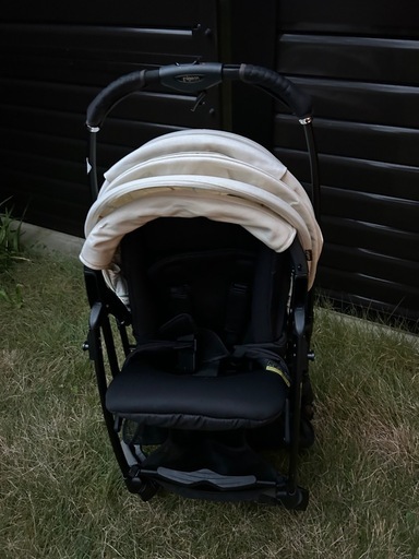 ピジョン ランフィ RB2 リラクシングアイボリーA型ベビーカー (お花見