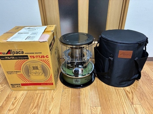newアルパカストーブコンパクト（オリーブドラブ）・専用ケース（黒