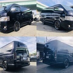 H29　トヨタ　ハイエースバン 【福岡自社ローンBOND】保証人無・頭金無・GPS無・人柄重視・代車費無料・納車費無料・ LINE相談・他店で断られた方、大歓迎!!!!の画像