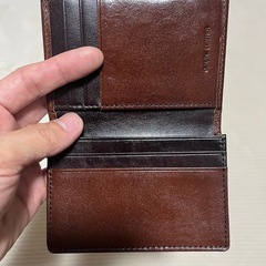 genuine leather 名刺入れの画像