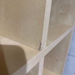 IKEA Kallax 収納棚（ベージュ）の画像